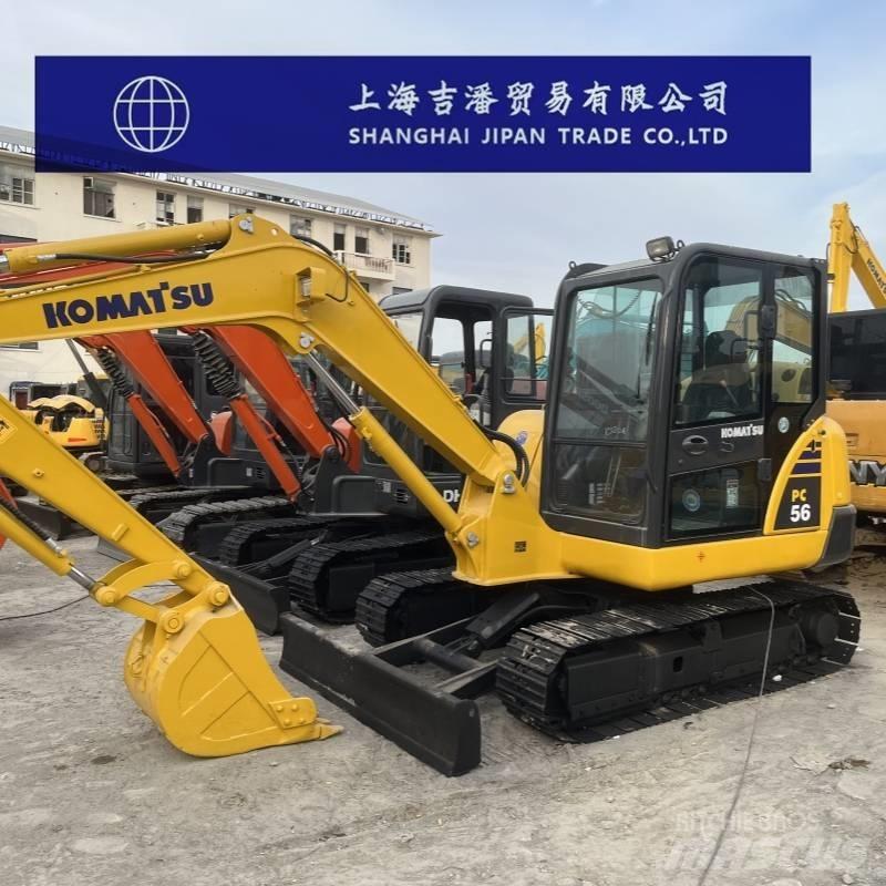 Komatsu PC 56 Mini kotrók < 7t