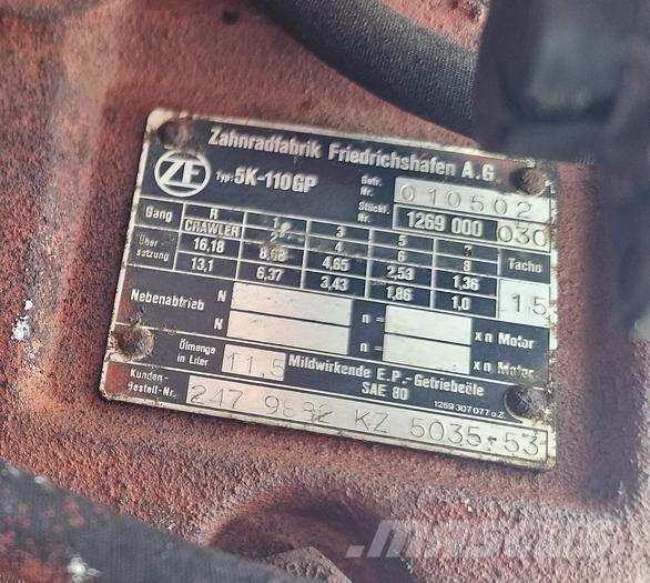 ZF 5K-110 GP Hajtóművek
