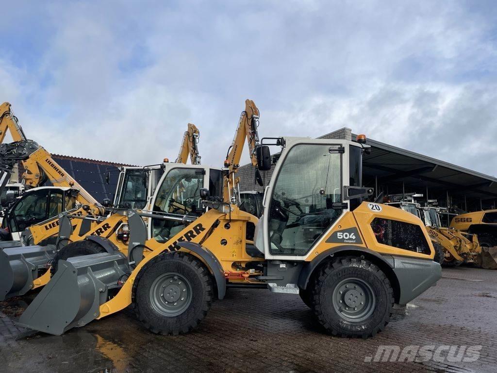 Liebherr L504C Gumikerekes homlokrakodók