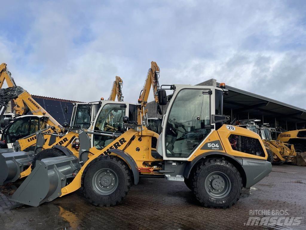 Liebherr L504C Gumikerekes homlokrakodók