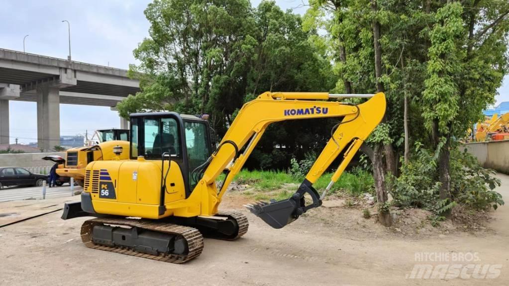 Komatsu pc56 Lánctalpas kotrók