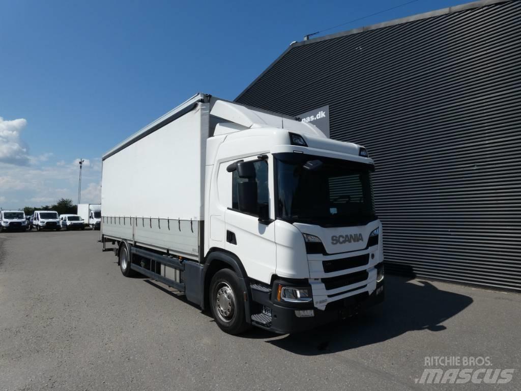 Scania P 280 Elhúzható ponyvás