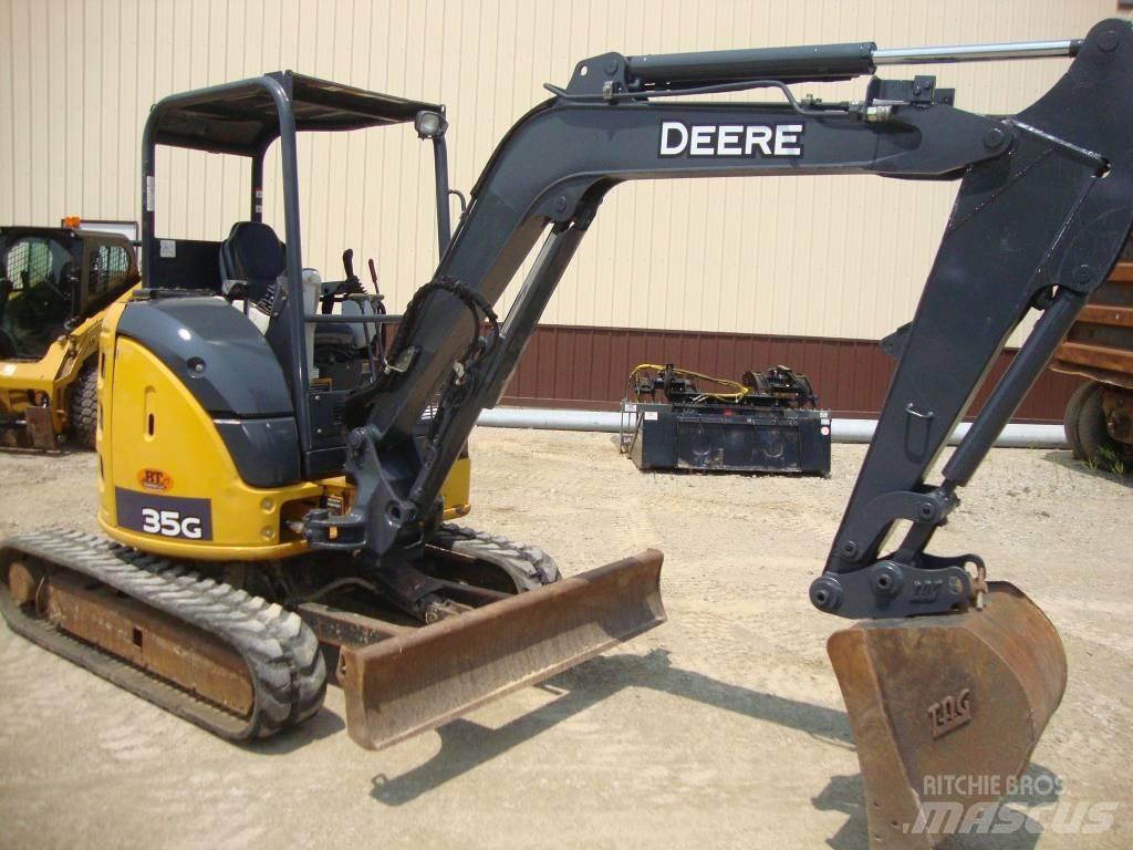 DEERE 35G Mini kotrók < 7t