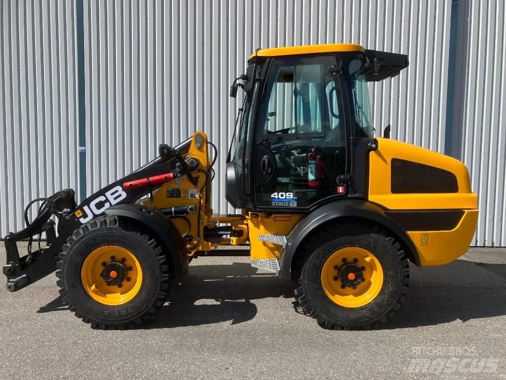 JCB 409 Gumikerekes homlokrakodók