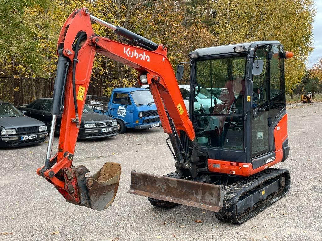 Kubota KX 027-4 Mini kotrók < 7t
