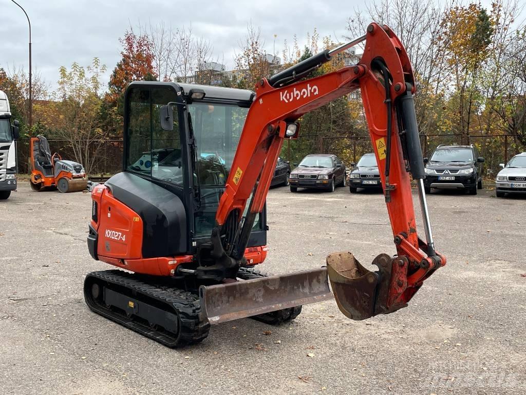 Kubota KX 027-4 Mini kotrók < 7t