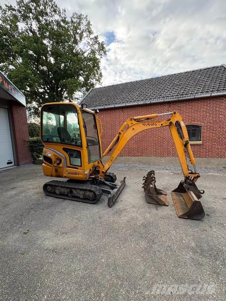 Kubota KX 019-4 Mini kotrók < 7t