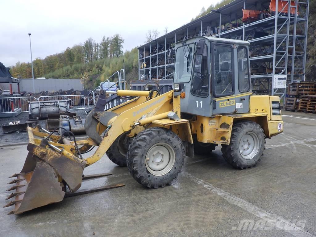 Zettelmeyer ZL 602 Gumikerekes homlokrakodók