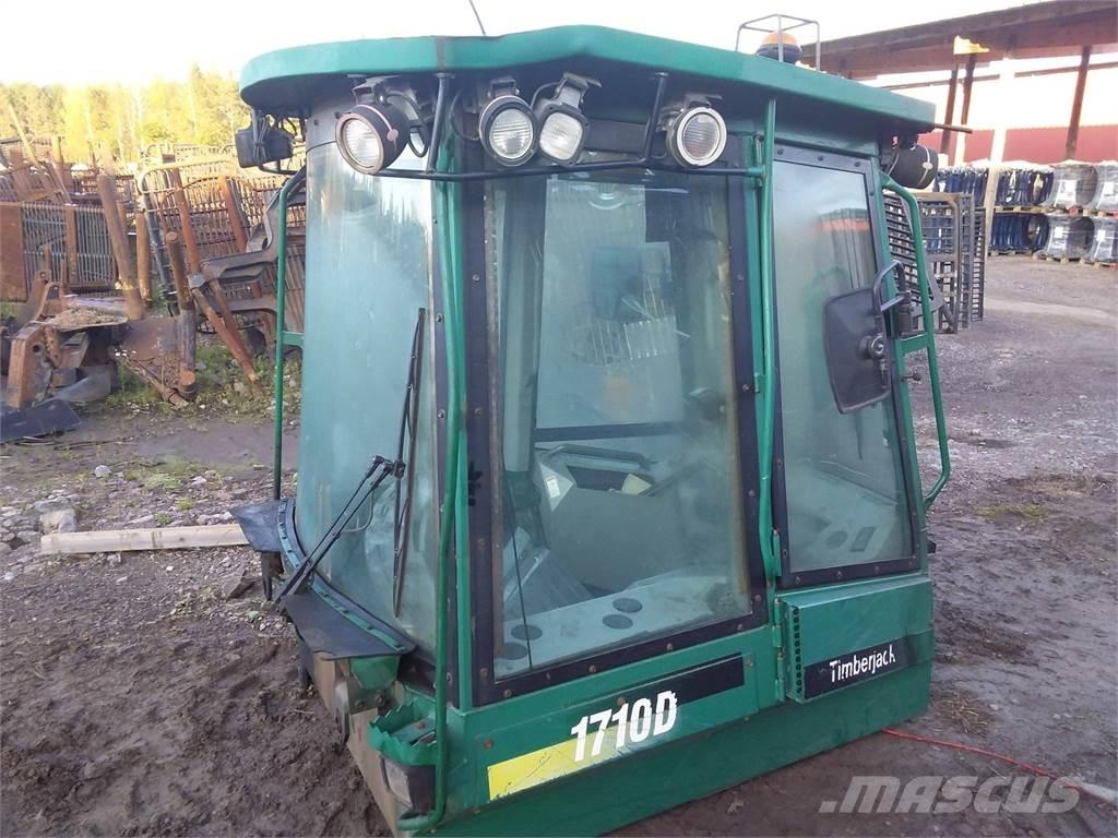 Timberjack 1710d Vezetőfülke és belső tartozékok