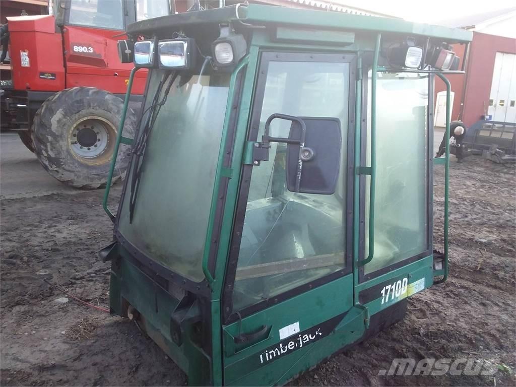 Timberjack 1710d Vezetőfülke és belső tartozékok