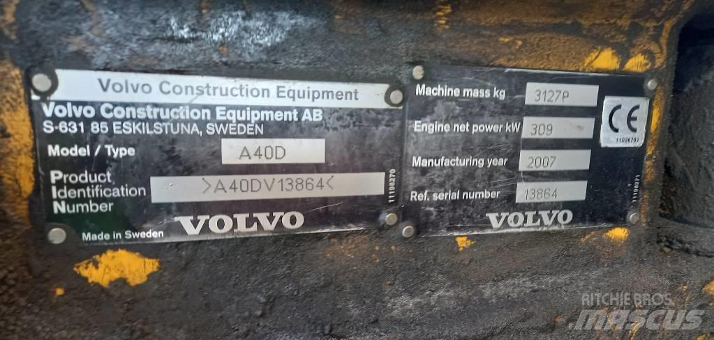Volvo A 40 D Csuklósdömperek