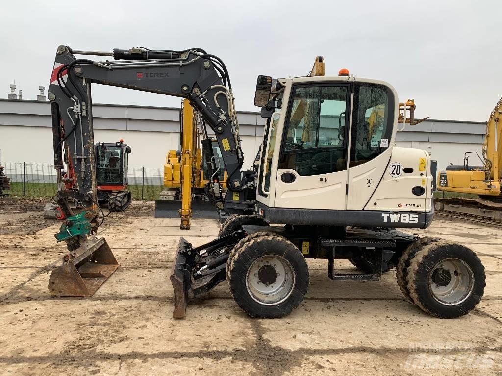 Terex TW 85 Gumikerekes kotrók
