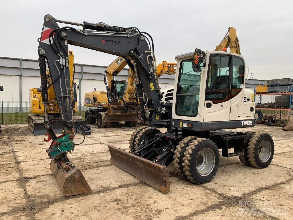 Terex TW 85 Gumikerekes kotrók