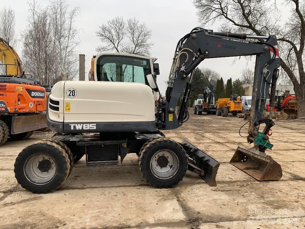 Terex TW 85 Gumikerekes kotrók