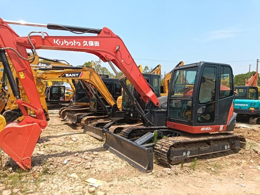 Kubota KX 183-3 Mini kotrók < 7t