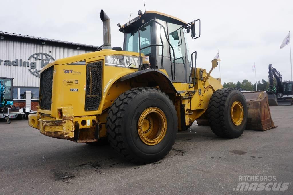 CAT 950 H Gumikerekes homlokrakodók