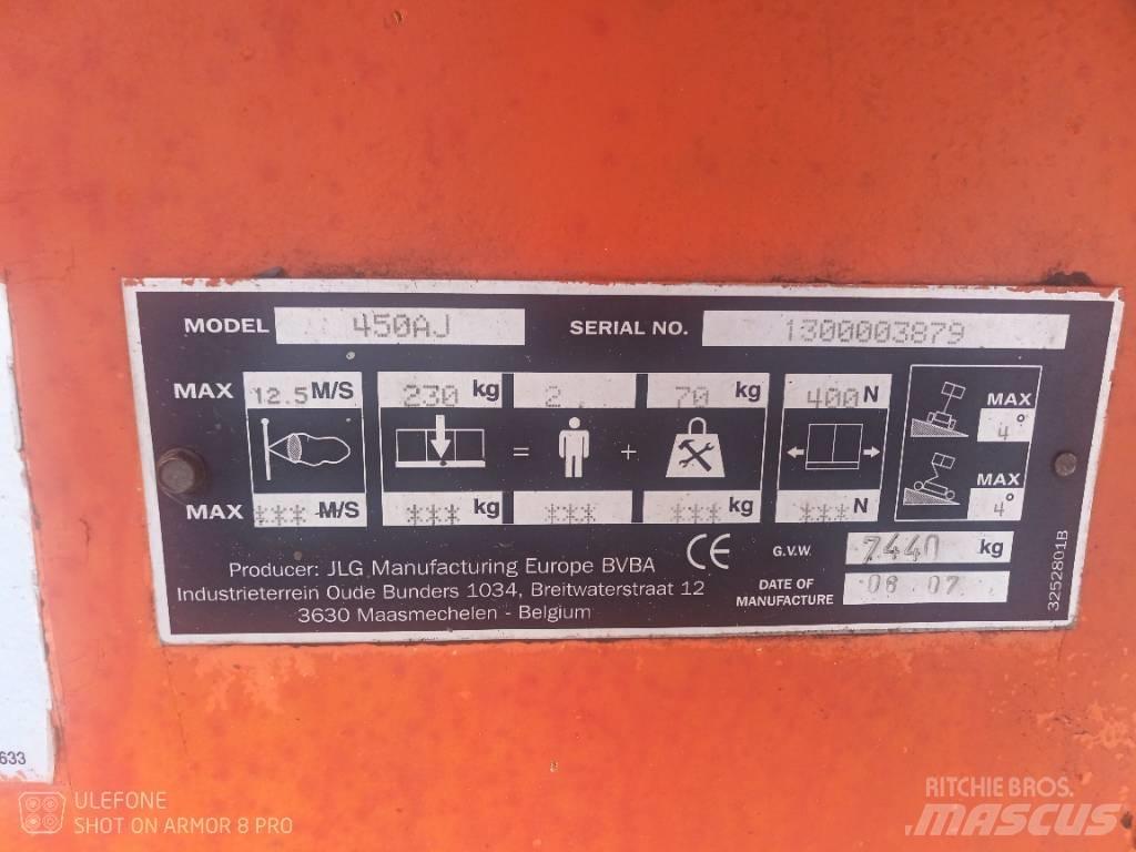 JLG 450 AJS II Karos emelők