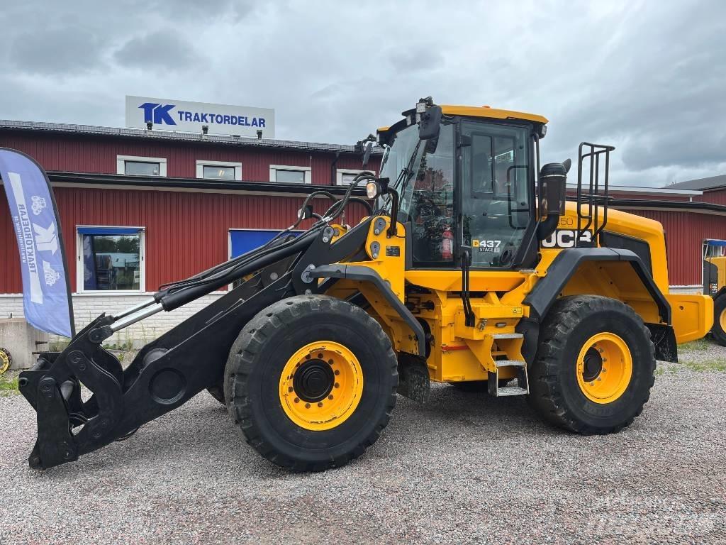 JCB 437 S5 HT Gumikerekes homlokrakodók