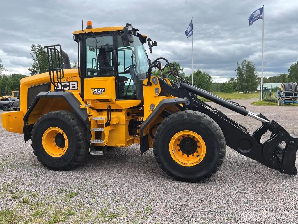 JCB 437 S5 HT Gumikerekes homlokrakodók