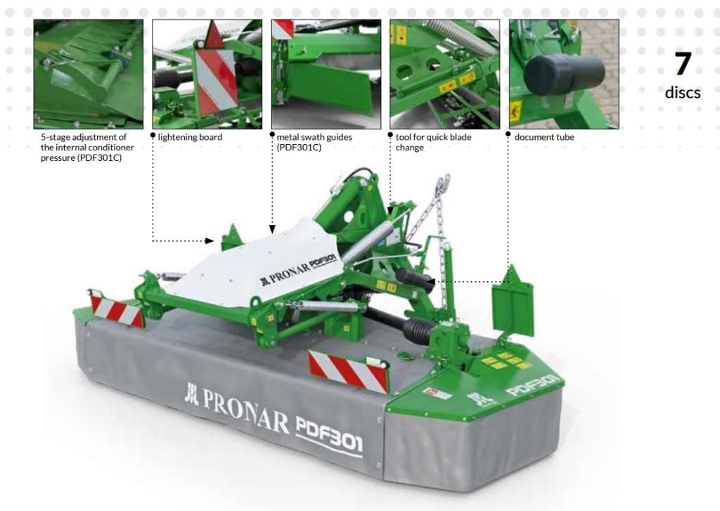 Pronar PDF301 Kaszák