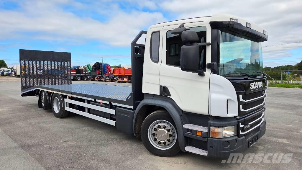Scania P320 6X2*4 Platós/Csörlős teherautók