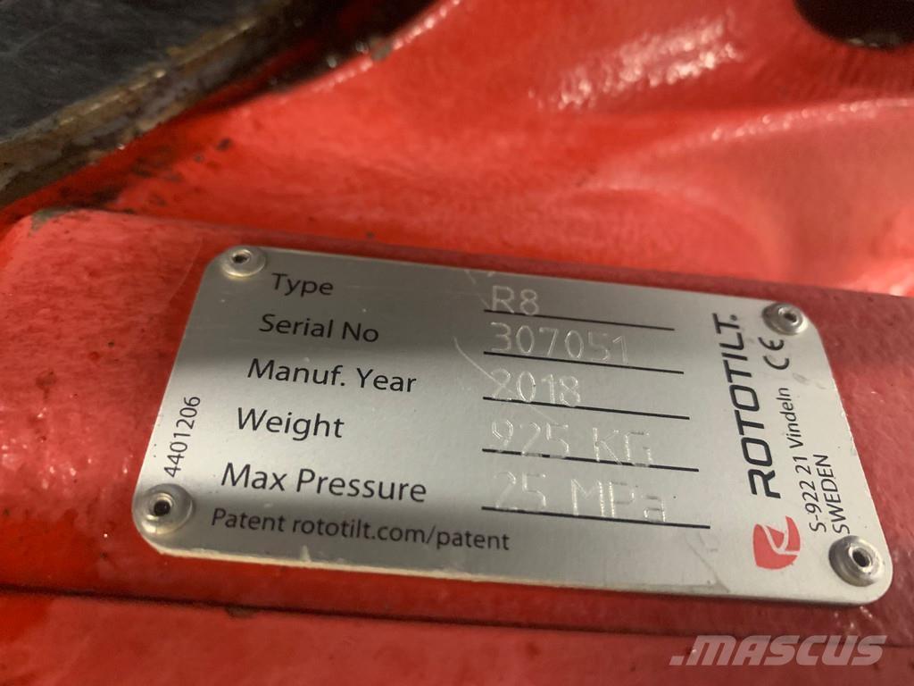 Rototilt R8 Gyors csatlakozók