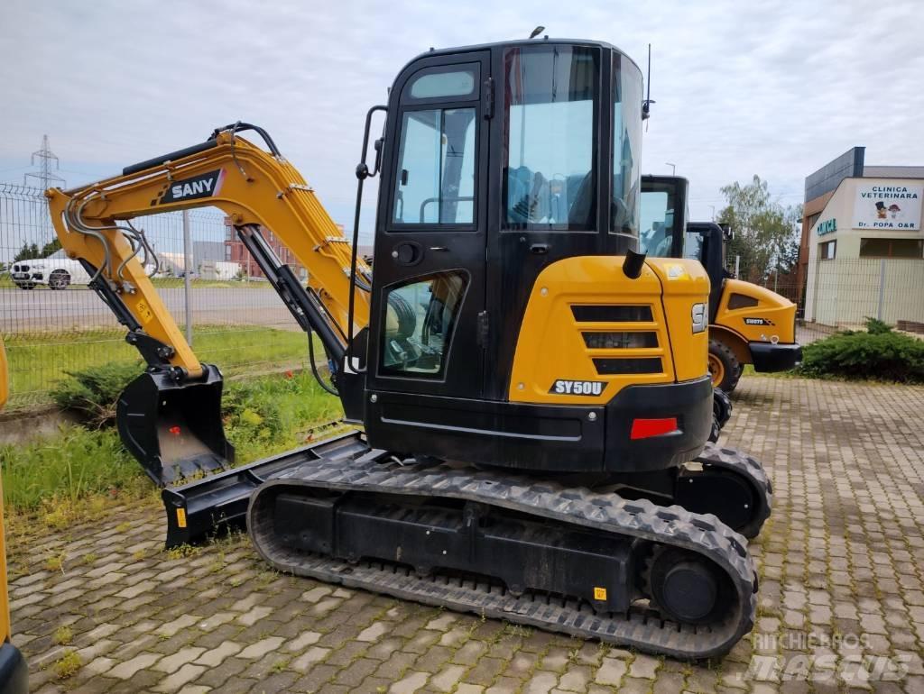 Sany SY 50 U Mini kotrók < 7t