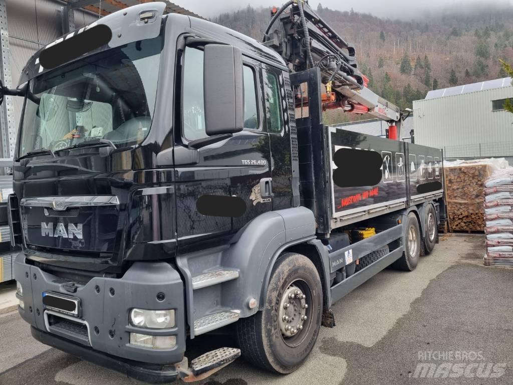 MAN TGS 26.400 Darus teherautók