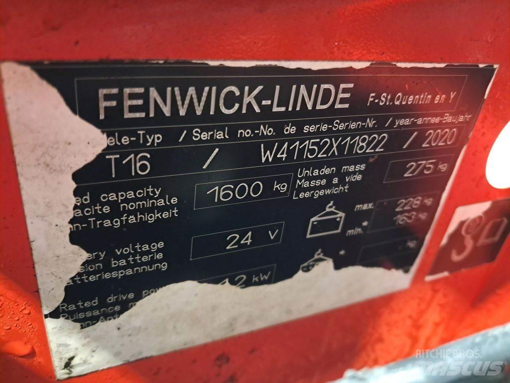 Linde T16 Alacsony emelőkocsi