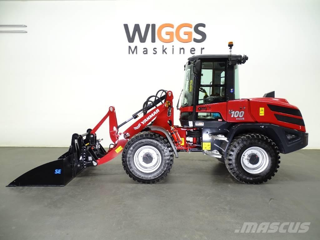 Yanmar V 100-5 Gumikerekes homlokrakodók