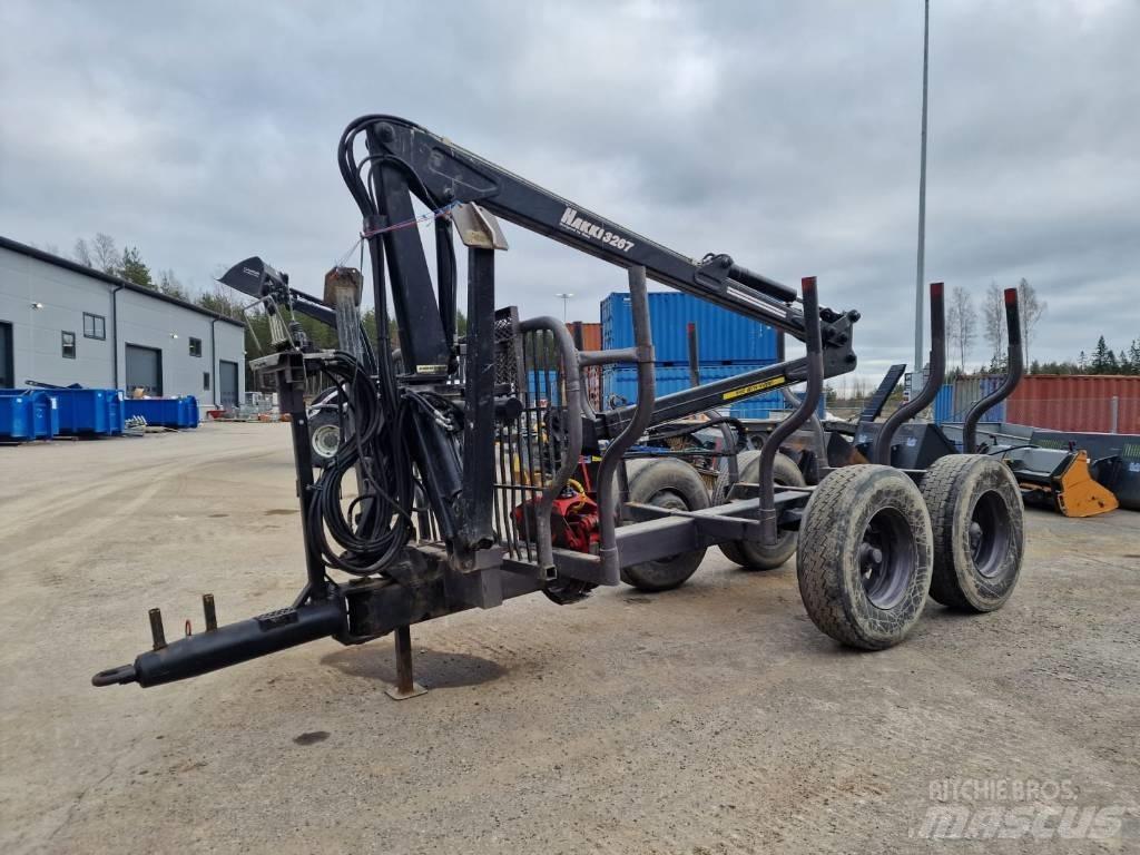Nokka HK 3267 Erdészeti pótkocsik