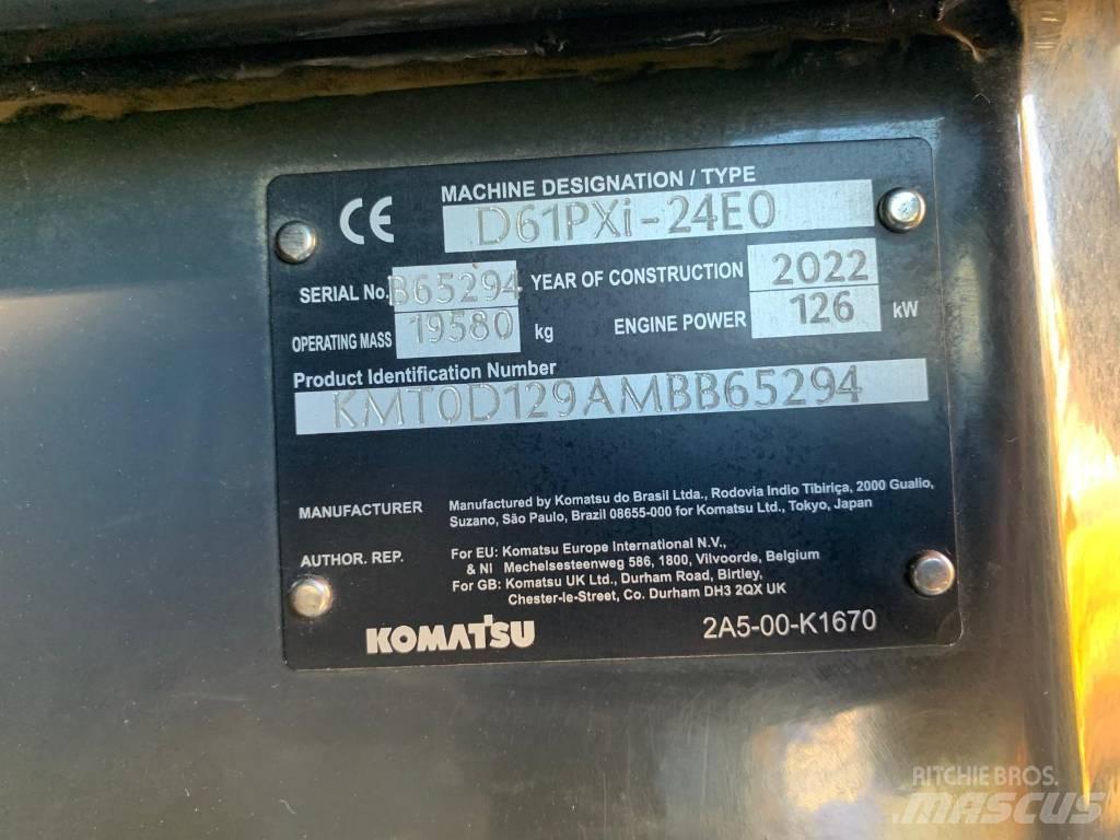 Komatsu D61PXi-24E0 lánctalpas dózerek
