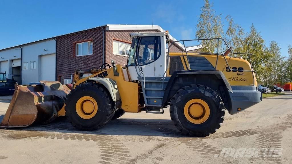 Liebherr L 580 Gumikerekes homlokrakodók