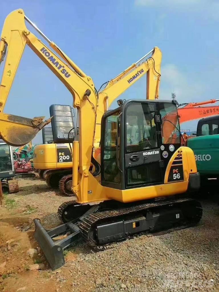 Komatsu PC 56 Mini kotrók < 7t