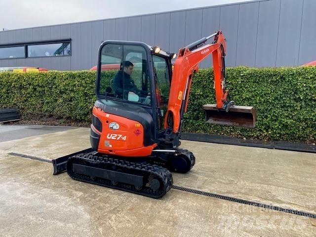Kubota U 27-4 Mini kotrók < 7t