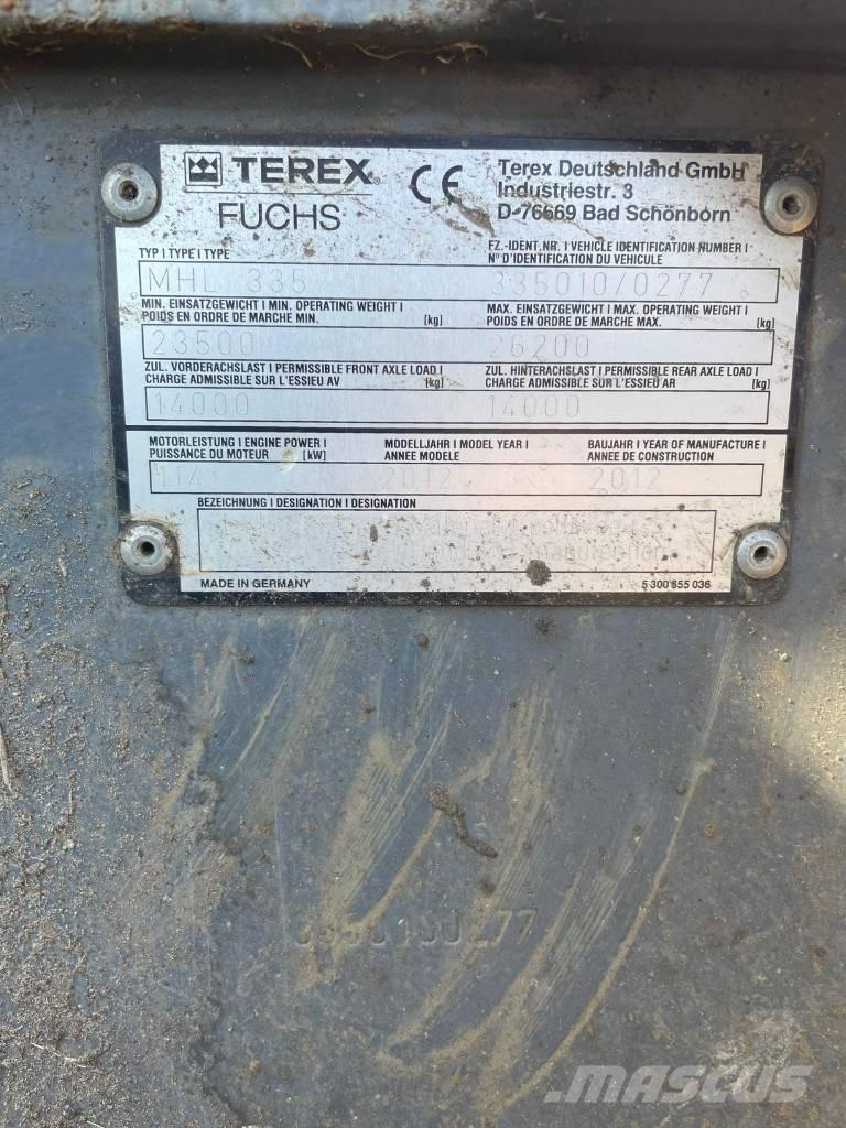 Fuchs MHL 335 Hulladékkezelő gépek