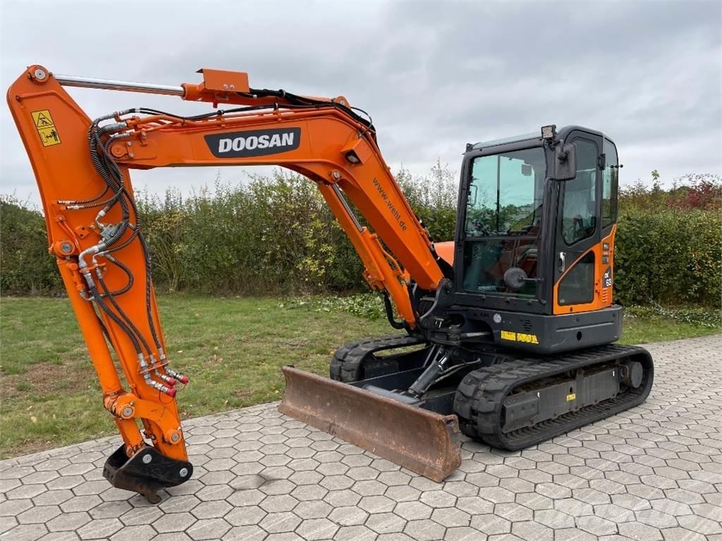 Doosan DX63-3 Mini kotrók < 7t