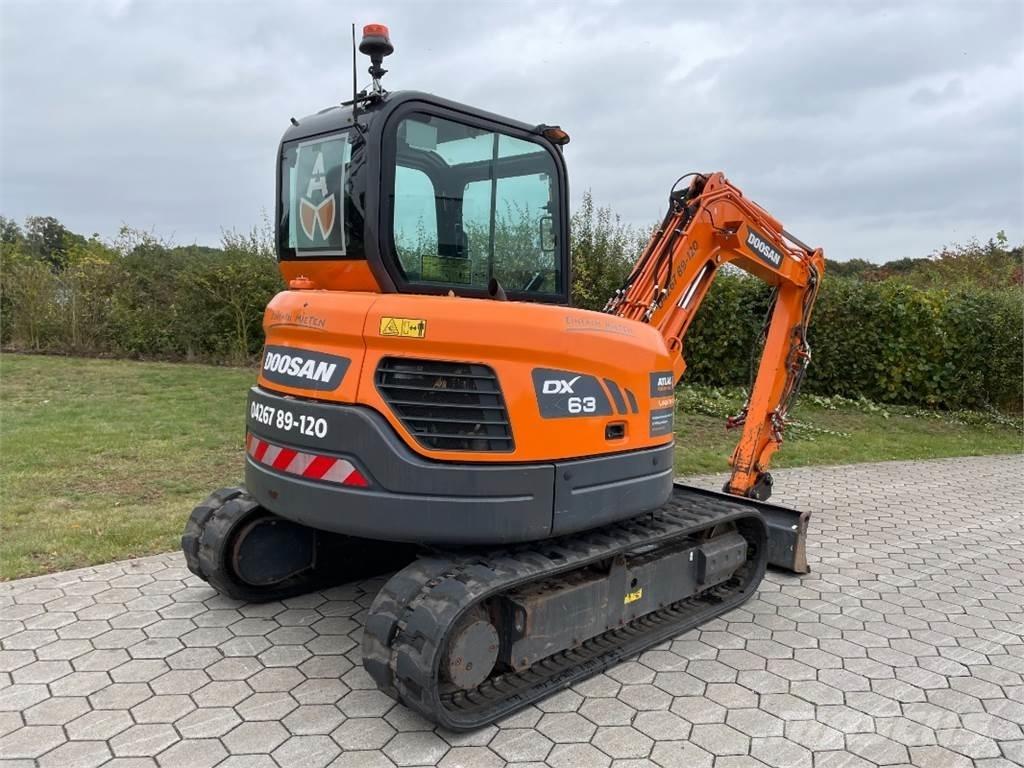 Doosan DX63-3 Mini kotrók < 7t