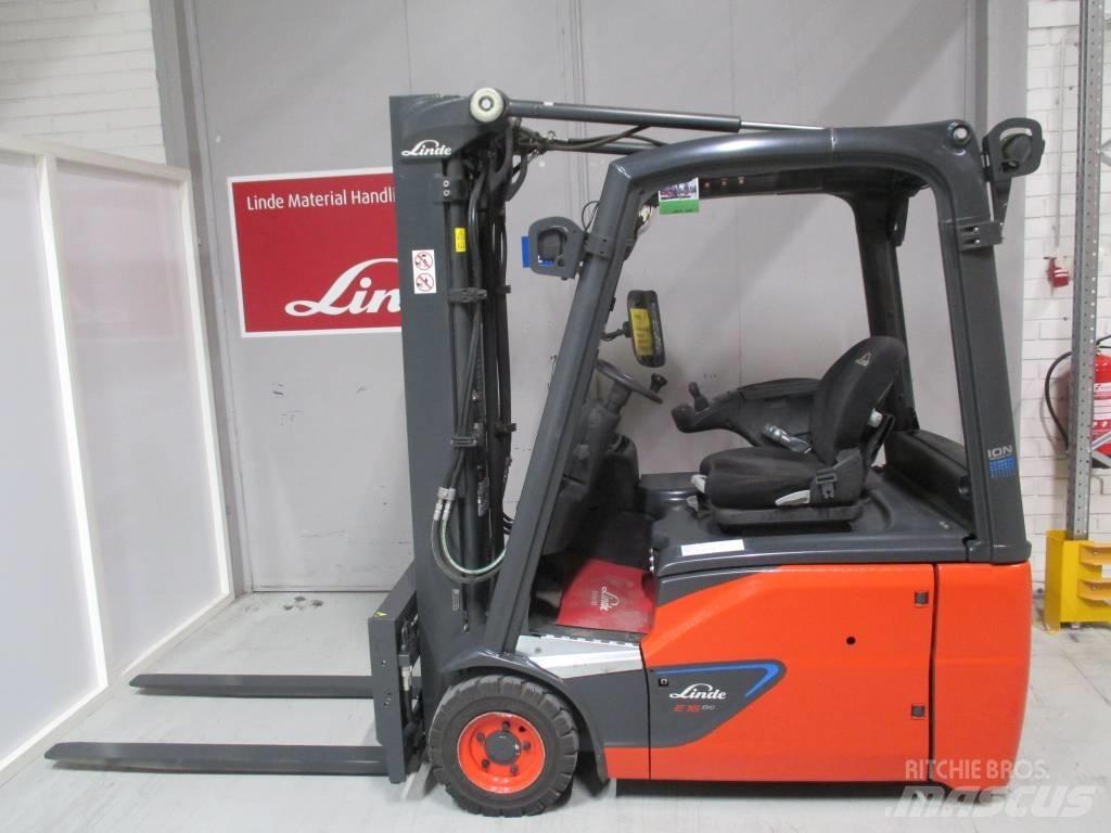 Linde E16 Elektromos targoncák