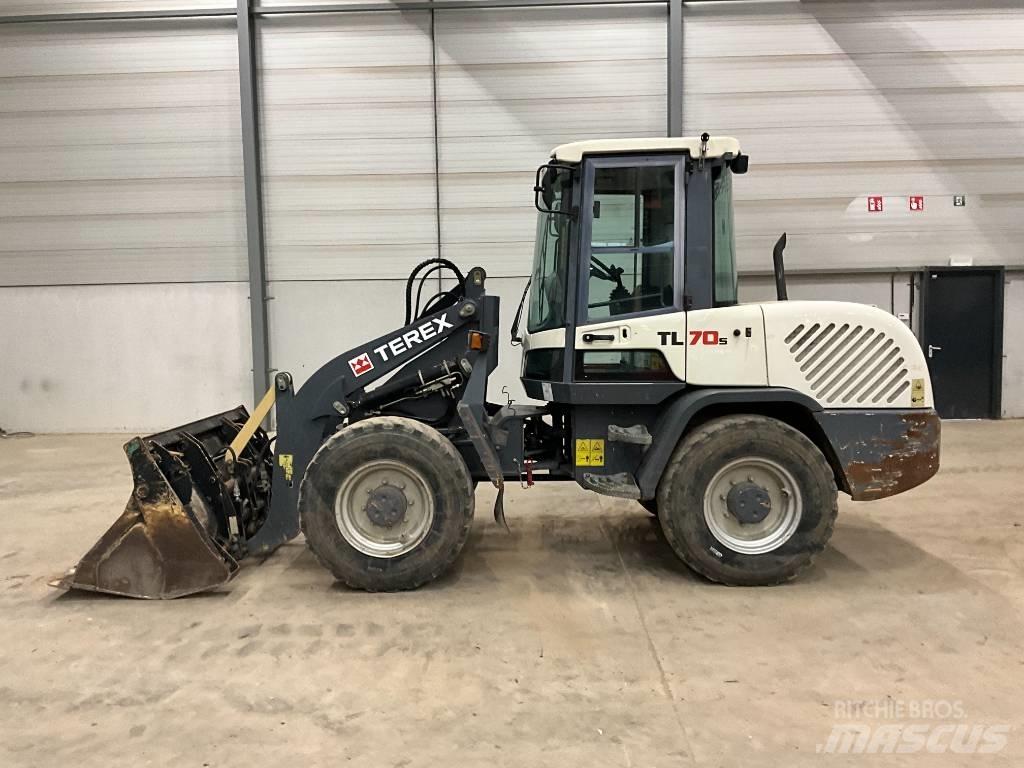 Terex TL 70 Gumikerekes homlokrakodók