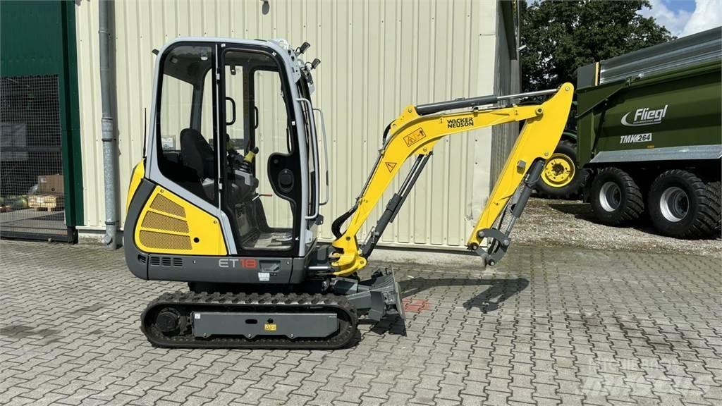 Wacker ET 18 Mini kotrók < 7t