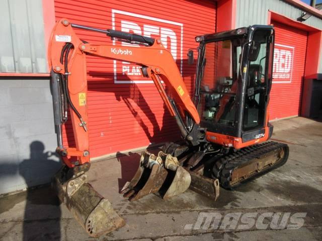 Kubota U 27-4 Mini kotrók < 7t