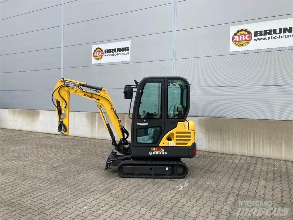 New Holland E 19C Mini kotrók < 7t