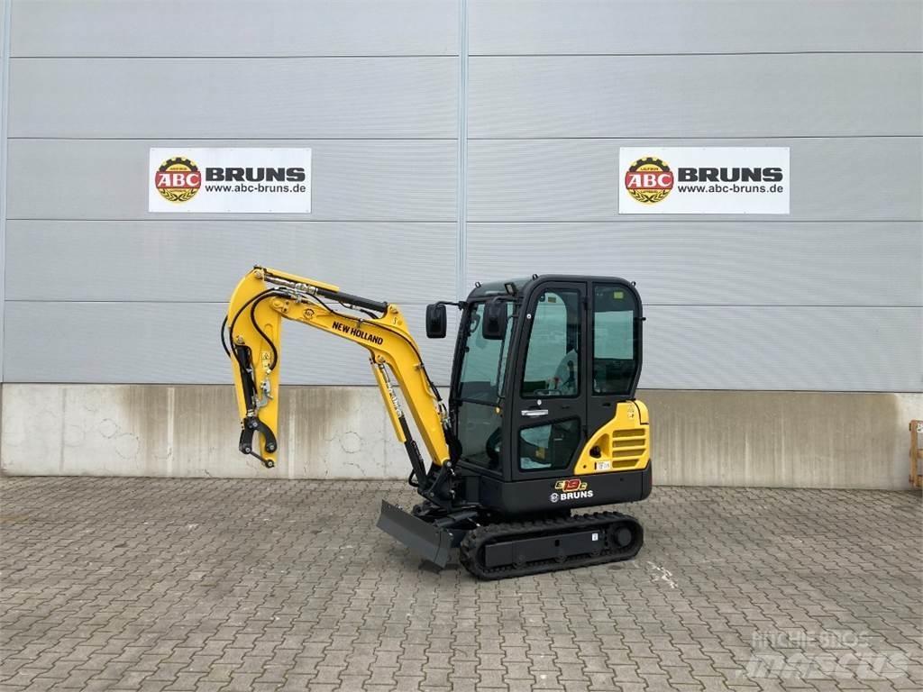 New Holland E 19C Mini kotrók < 7t
