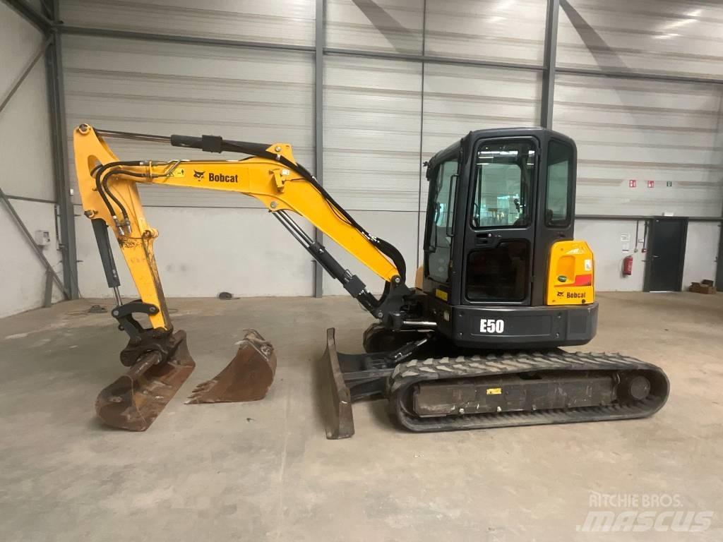 Bobcat E 50 Mini kotrók < 7t