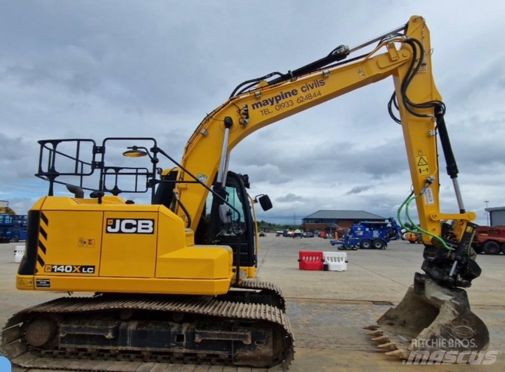 JCB 140X Steelwrist Lánctalpas kotrók