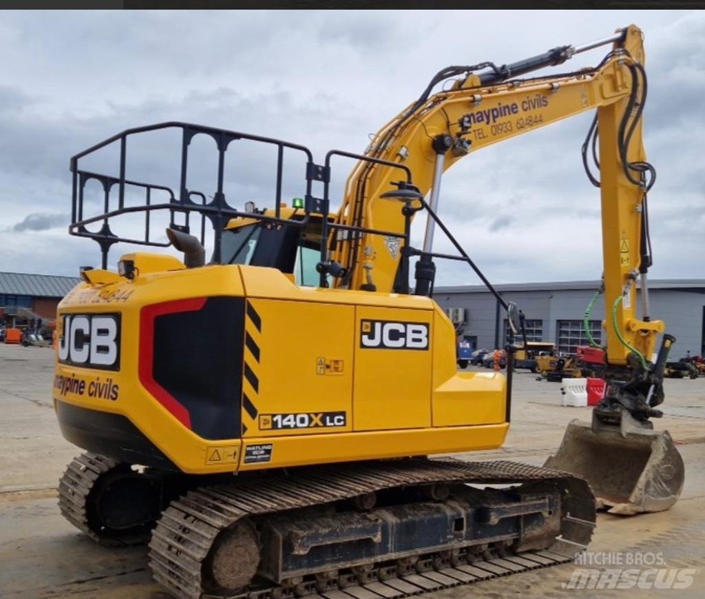 JCB 140X Steelwrist Lánctalpas kotrók