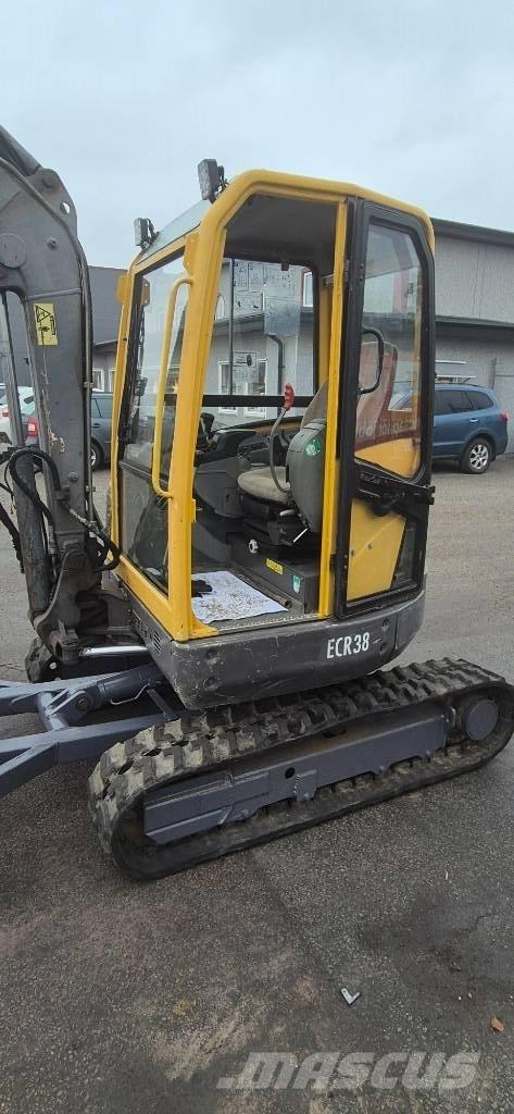 Volvo ECR 38 Mini kotrók < 7t