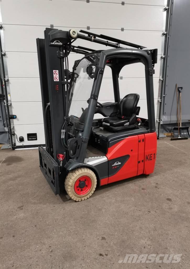 Linde E16C-02 Elektromos targoncák