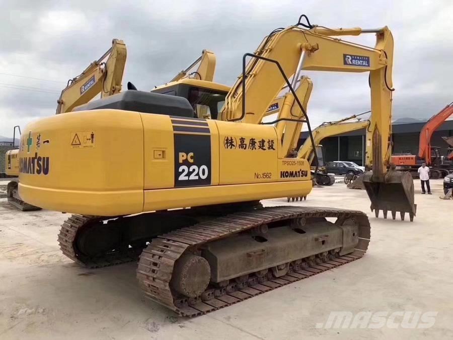 Komatsu pc220-7 Lánctalpas kotrók